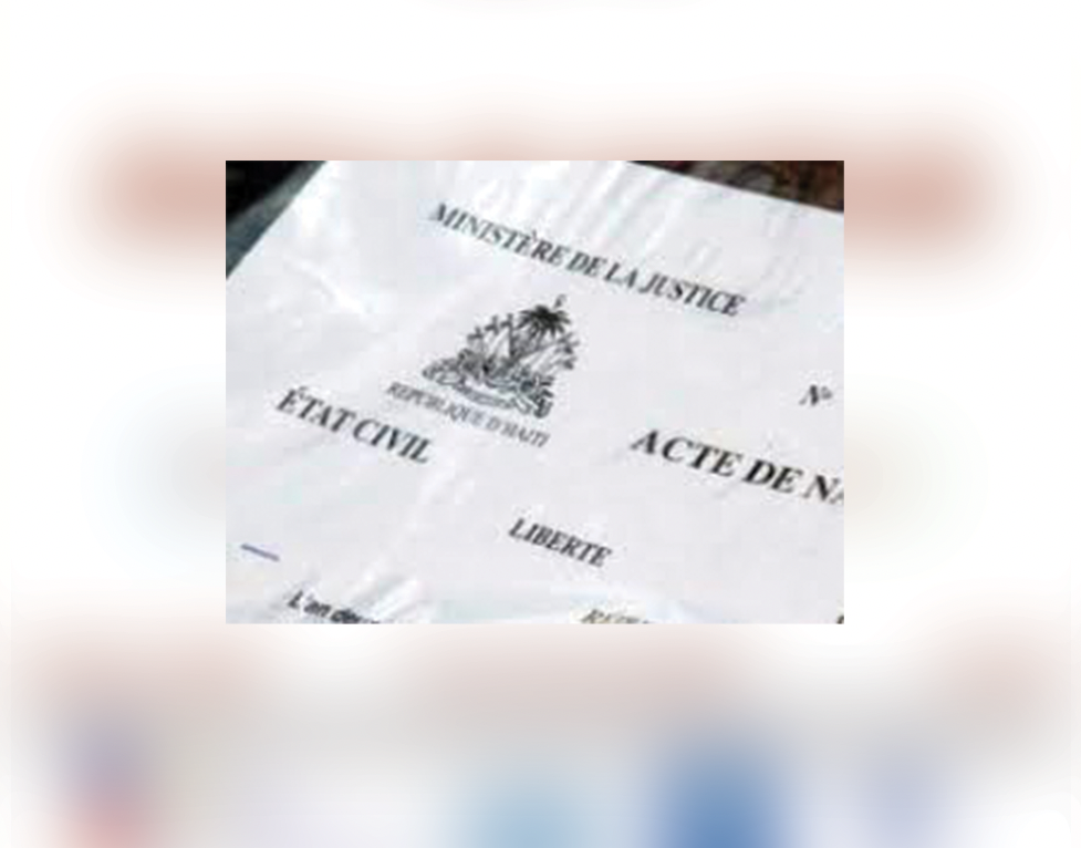 Enregistrement des faits d’état civil et statistiques d’état civil